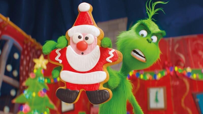 Schaut Euch den Fröhlichkeitskitsch an! Aber ich zeig's Euch!, droht der Grinch und hat einen Antiweihnachtsplan!
