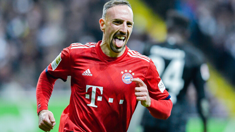 Überragte beim Bayern-Sieg in Frankfurt: Franck Ribéry.