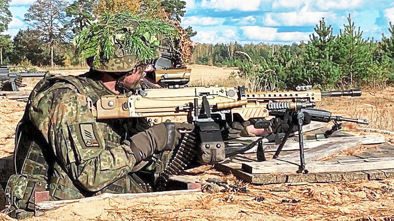 Bundeswehrsoldaten nehmen an einer Übung in Litauen teil. Deutschland will das Land und damit die Nato-Ostflanke besser schützen.