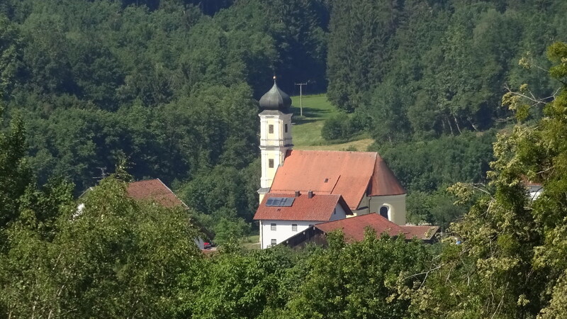 Die "275-jährige Jubilarin": die Wallfahrtskirche Weißenberg