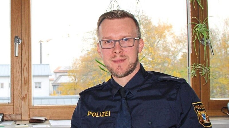 Der neue Polizeichef von Roding: Am Freitag bezog Polizeioberkommissar Sven Buhl sein Büro im ersten Stock der Polizeiinspektion Roding.