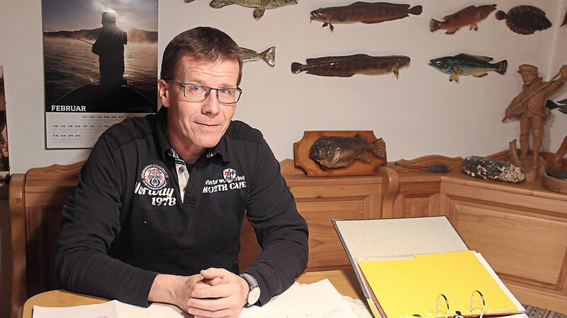 Bruno Niemeier vertritt die Interessen des Fischereivereins.