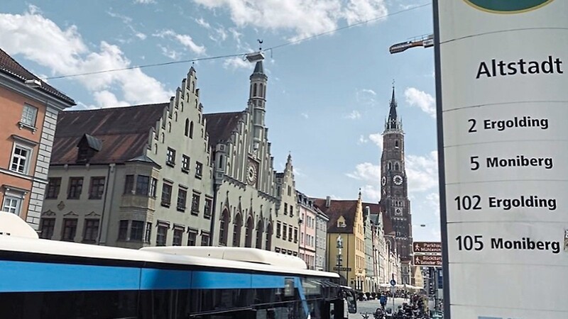 Das Busnetz in Stadt und Landkreis Landshut soll ausgebaut werden.