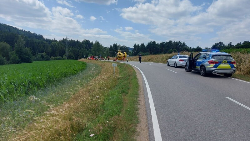 53-jähriger Motorradfahrer verunglückt bei Prackenbach tödlich