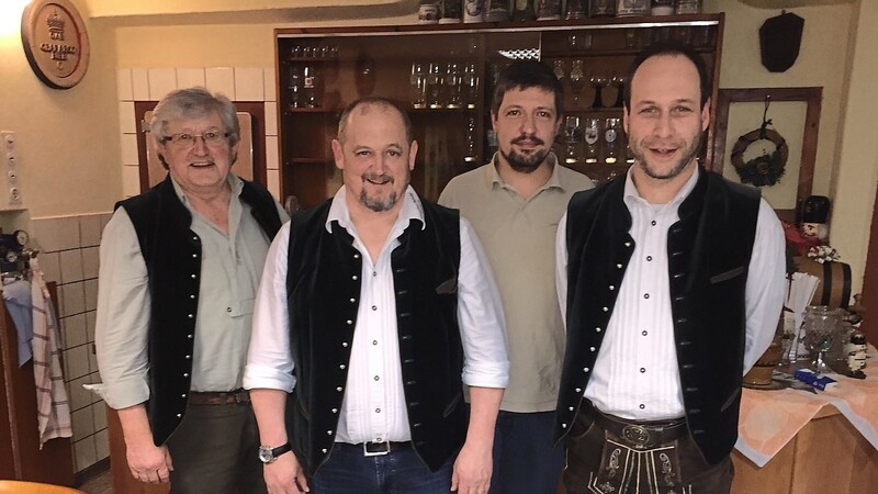 Martin Biberger, Christian Wimbeck, Martin Biberger junior und Wolfgang Marx (von links) führen weiterhin die Patrioten.