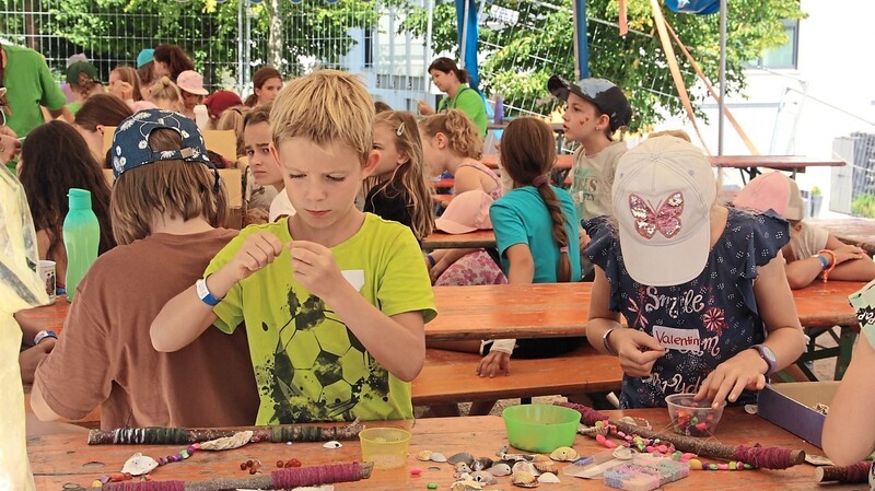 Ein buntes Programm erwartet die Kinder und Jugendlichen in der zweiten Sommerferienwoche.