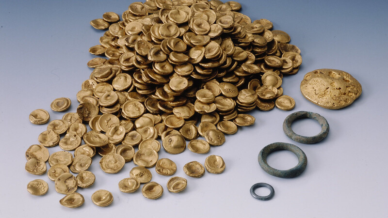 Ein Teil der gestohlenen Goldmünzen aus Manching ist offenbar eingeschmolzen worden.