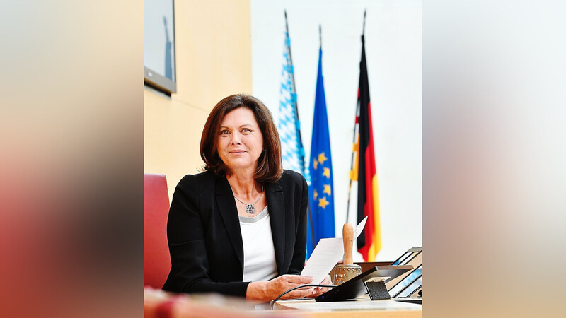 Ilse Aigner sieht sich als Landtagspräsidentin im schönsten Amt ihrer bisherigen Laufbahn.