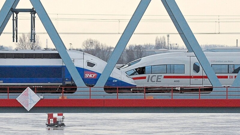 Der französische TGV und der deutsche ICE kommen weiterhin aus zwei eigenständigen Unternehmen.