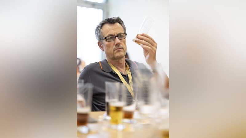 Als Biersommelier verkostet Michael Zepf pro Jahr zwischen 500 und 800 Biere.