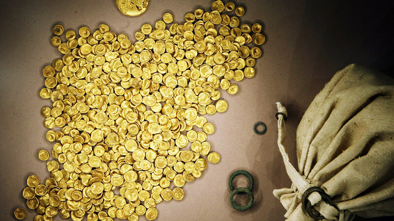 Der reine Goldwert der Münzen aus Manching beträgt zwei Millionen Euro.
