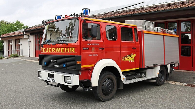 Das Tanklöschfahrzeug der Feuerwehr Roding hat bereits 36 Jahre auf den Achsen und wird durch ein neues TLF 3000 ersetzt. Wenn alles glatt läuft, erfolgt die Auslieferung noch vor Weihnachten.