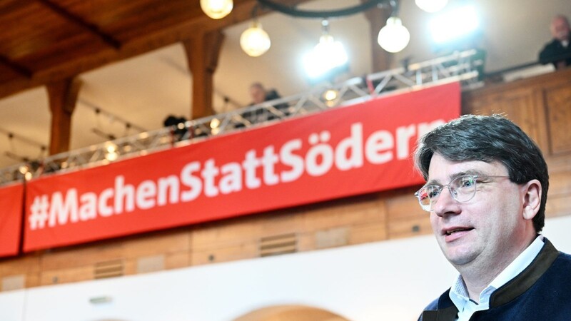 "MachenStattSödern" ist ein Wahlkampfslogan der SPD-Bayern. Parteichef Florian von Brunn will zwar keine Wahlziele nennen. Er ist aber sicher, "dass wir deutlich zulegen können".