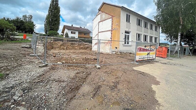 Die einstige Lehrerwohnung am Haus der Generationen in Haberskirchen wurde bereits abgerissen.