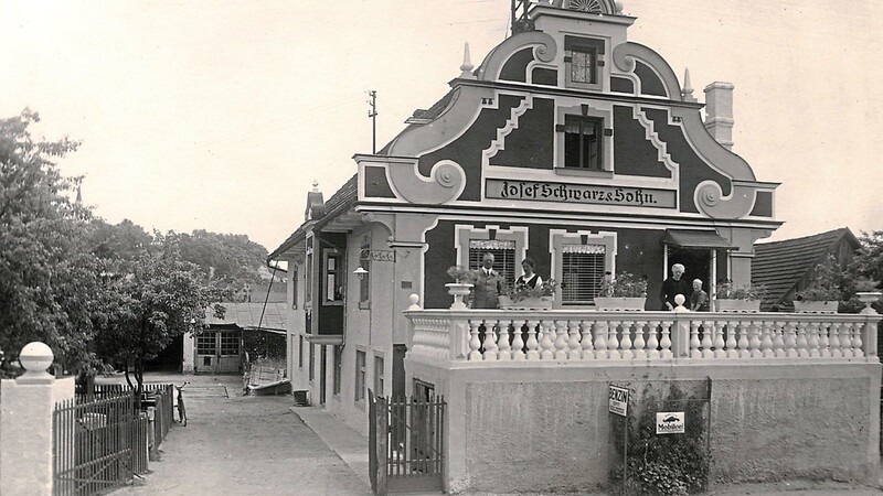 Das erste Firmengebäude, gebaut 1904.