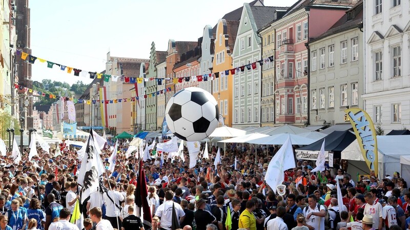 In knapp vier Monaten wird zum zweiten Mal in Landshut die Fußballiade stattfinden.