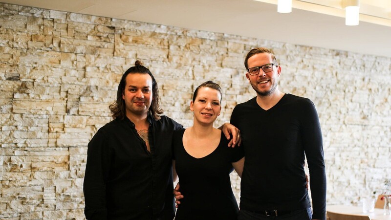 Das Team von Curry & Style in Regensburg: (v. li.) Michael Pinkl, Michaela Seitz und Benjamin Seitz.
