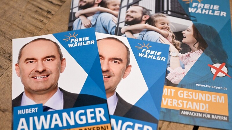 Die Freien Wähler von Hubert Aiwanger können in zwei Umfragen zur Landtagswahl zulegen.