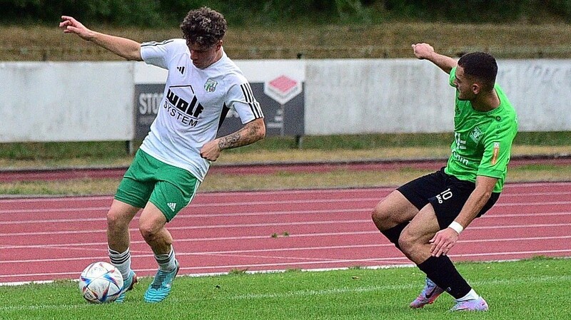 Darius Ciocan hatte in Kareth die beste Chance zum 1:1-Ausgleich für Osterhofen.