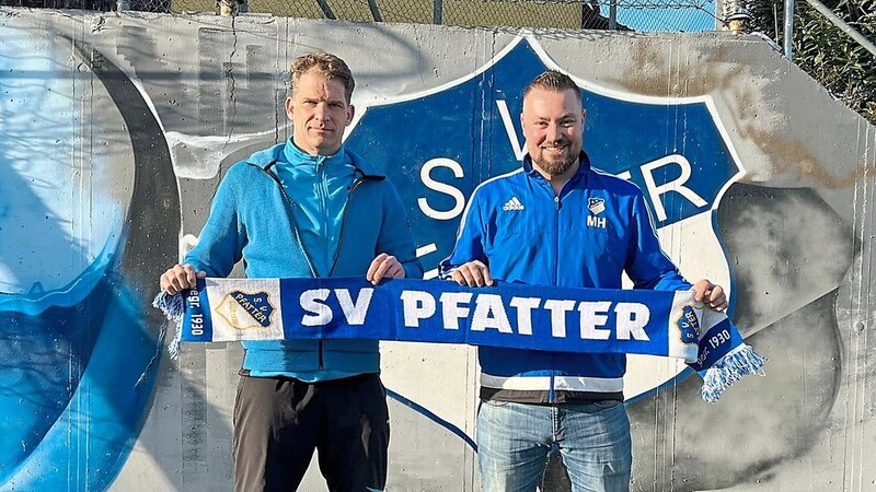 Der sportliche Leiter Marco Hahn und der zukünftige Trainer Dirk Steger (links).
