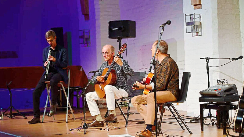 Richard Köll, Ahmed El-Salamouney und Stefan Amannsberger ergänzten sich am Ende zu einem virtuosen Trio.