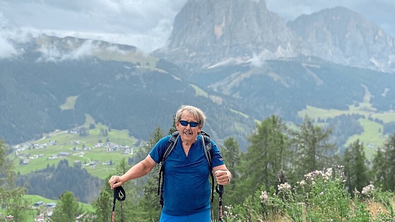 Anderthalb Wochen vor seinem Tod wanderte Theo Schwimmbeck mit Ehefrau noch durch Südtirol.