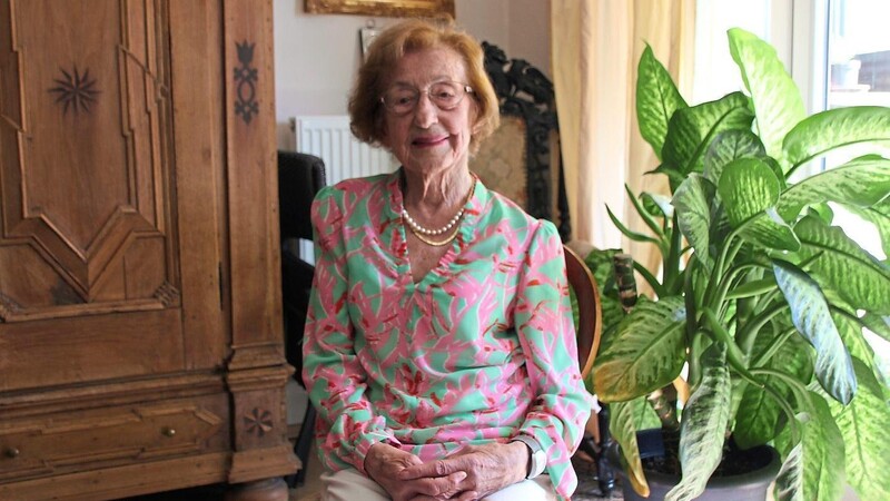 Mit ihren 100 Jahren hat Liselotte Segerer die Mitgliedsnummer eins beim ASV.