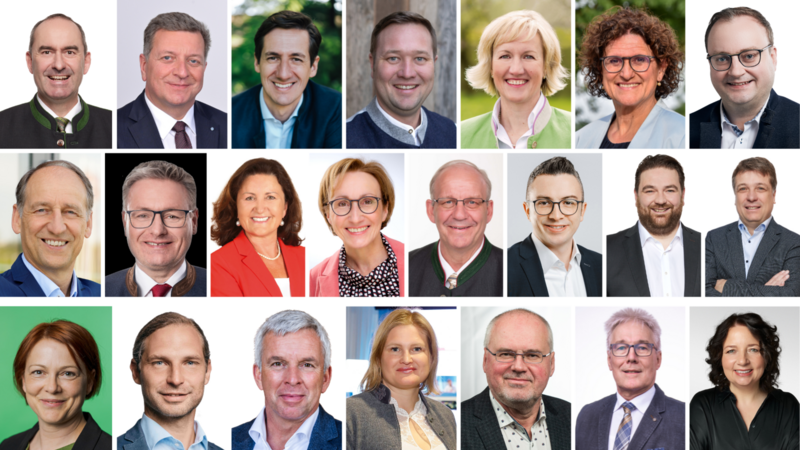 Das sind die gewählten Direkt- und Listenkandidaten, die als Abgeordnete in den bayerischen Landtag einziehen.