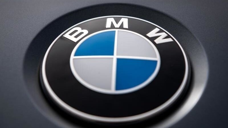 Das Logo des Münchner Autobauers BMW.