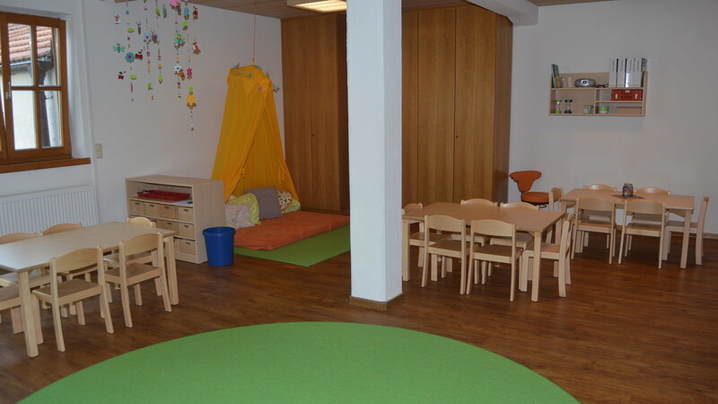 Bald könnte der Gruppenraum im Kindergarten Baierbach leer stehen.