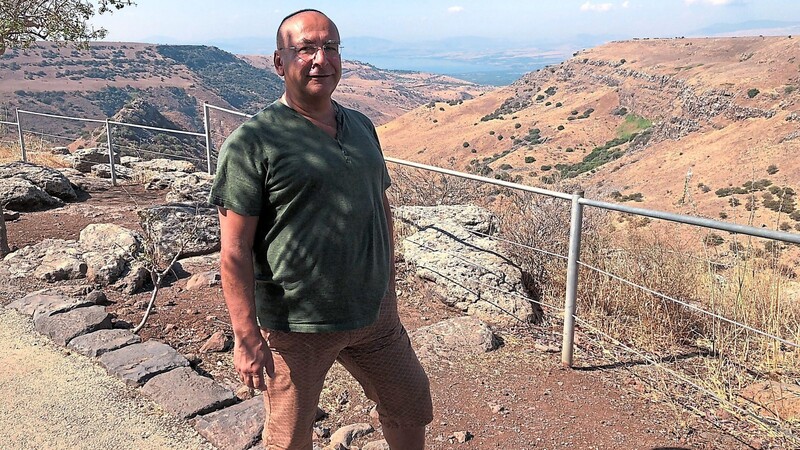 Unternehmer Manfred Sturz ist regelmäßig in Israel. In zwei Monaten bekommt er den israelischen Pass.