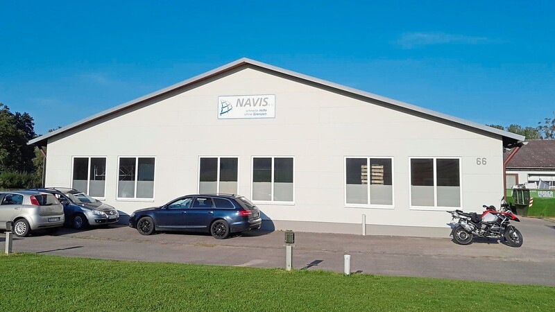 Die neue Navis-Zentrale in Ziegelberg.