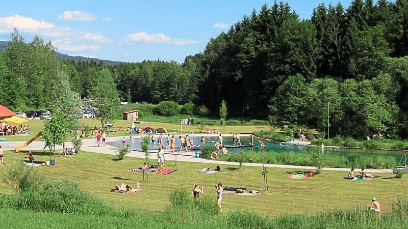 Auch diesen Sommer wird im Naturbad Zellertal keine Badeaufsicht nötig sein.