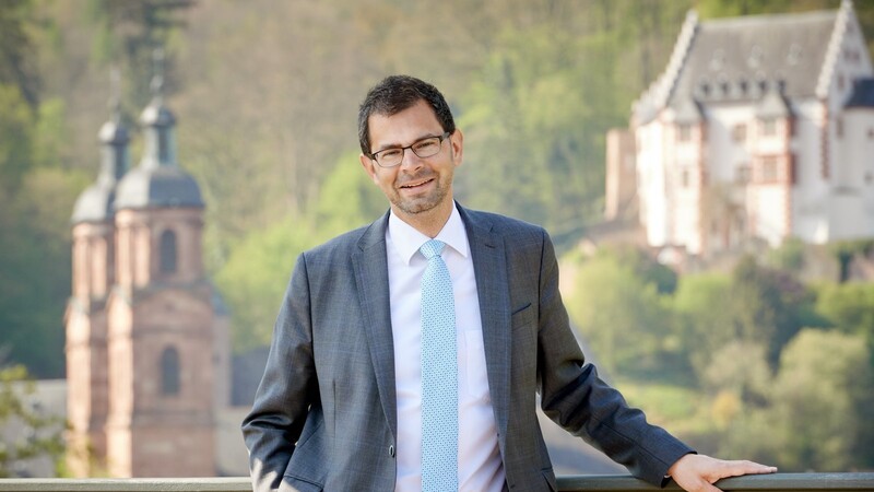 Der Grünen-Politiker Jens Marco Scherf ist seit 2014 Landrat des Landkreises Miltenberg (Unterfranken).