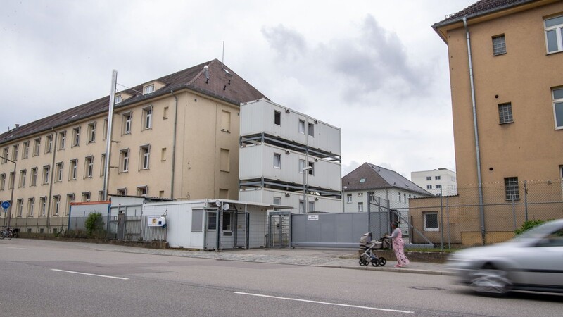 Im Ankerzentrum in der Zeißstraße in Regensburg wurde ein Mitarbeiter attackiert.