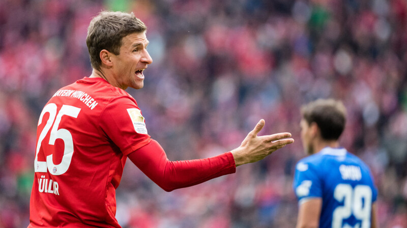 Dampfte nach der Niederlage gegen Hoffenheim sauer ab: Thomas Müller.
