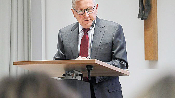 "Euro-Retter" Klaus Regling forderte eine weitere Stärkung der Europäischen Union.