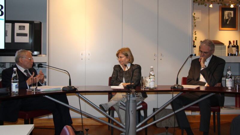 Talya Lador-Fresher diskutierte im Presseclub mit Harald Raab.