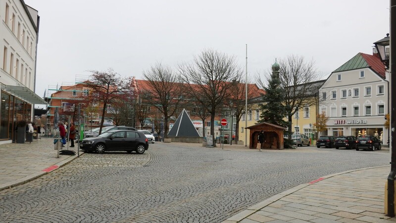 Der Viechtacher Stadtplatz