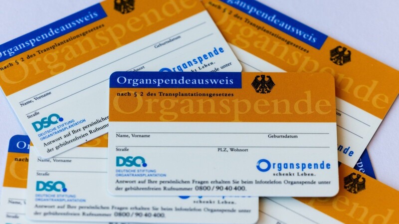 Die Zahl der Organspenden in Bayern ist im laufenden Jahr leicht zurückgegangen.