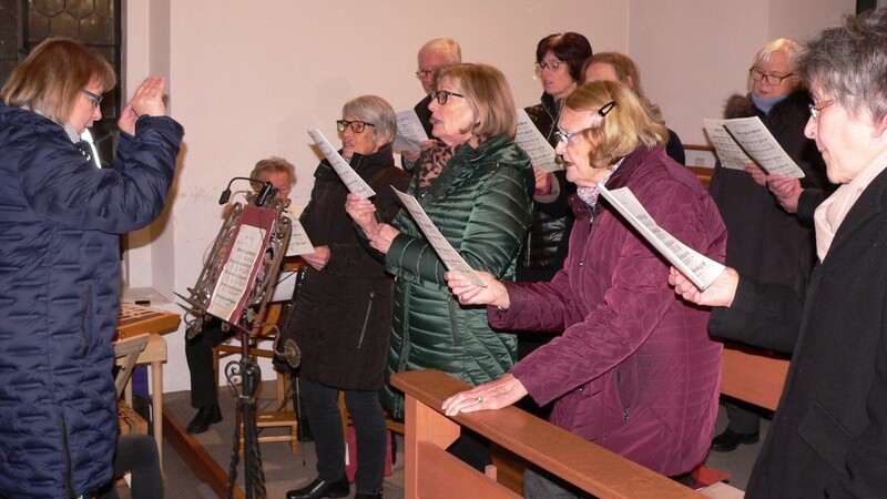 Am Samstag begleitete der Gesangverein zum letzten Mal die Abendmesse mit der Waldlermesse.