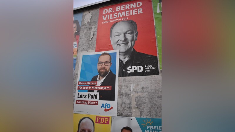 Wahlplakate sollten geordnet aufgehängt werden - das fordert Dritter Bürgermeister Johann Staudinger für die Zukunft.
