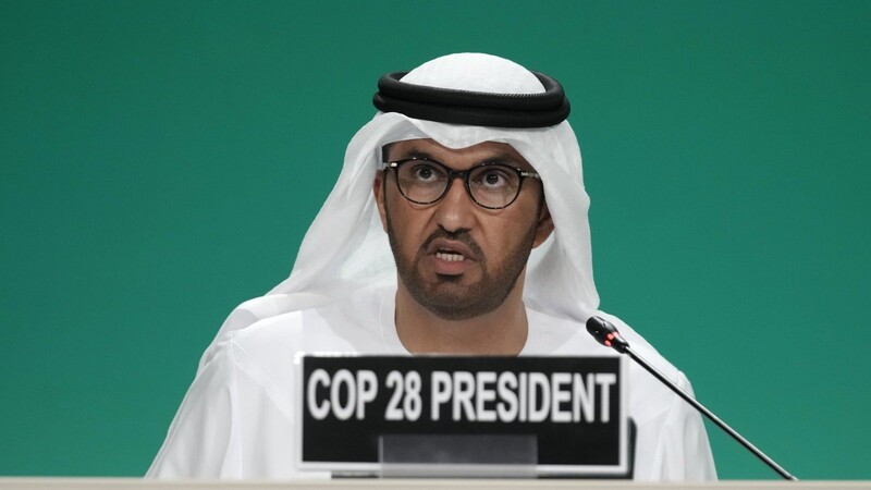 Sultan Ahmed al-Dschaber ist nicht nur der Präsident der COP, sondern auch Chef des staatlichen Öl- und Gaskonzerns.