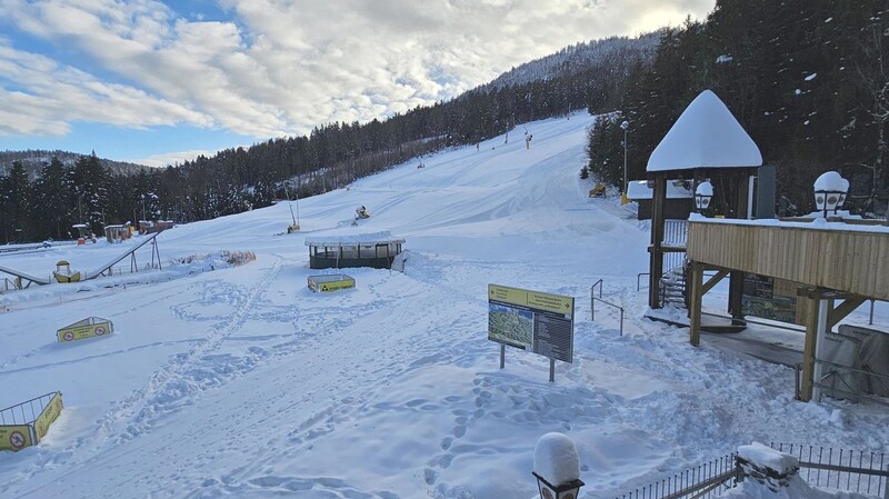Am kommenden Wochenende beginnt auch am Hohenbogen die Skisaison.