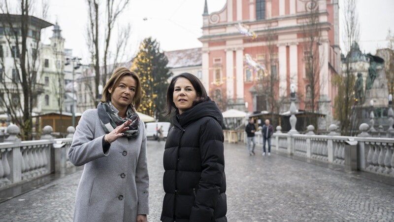 Die Außenministerin besucht die Hauptstadt Ljubljana, um mit der slowenischen Regierung bilaterale und europapolitische Gespräche zu führen.