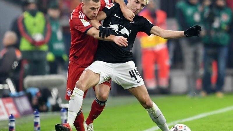 Will dem FC Bayern um Joshua Kimmich (l.) einen harten Kampf liefern: Leipzigs Kevin Kampl (r.).