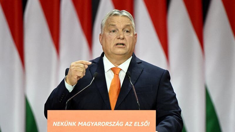 Viktor Orbán stellt sich gegen Beitrittsverhandlungen der EU mit der Ukraine.