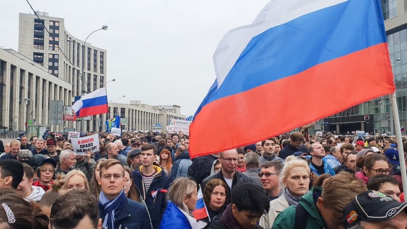 Proteste in Moskau: In Russland wächst die Kluft zwischen Volk und Staatsmacht.