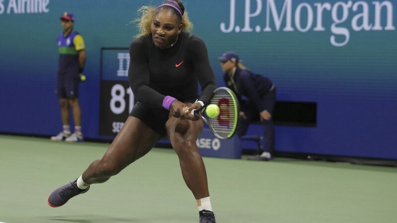 ZUM ZEHNTEN MAL steht Serena Williams im Finale der US Open
