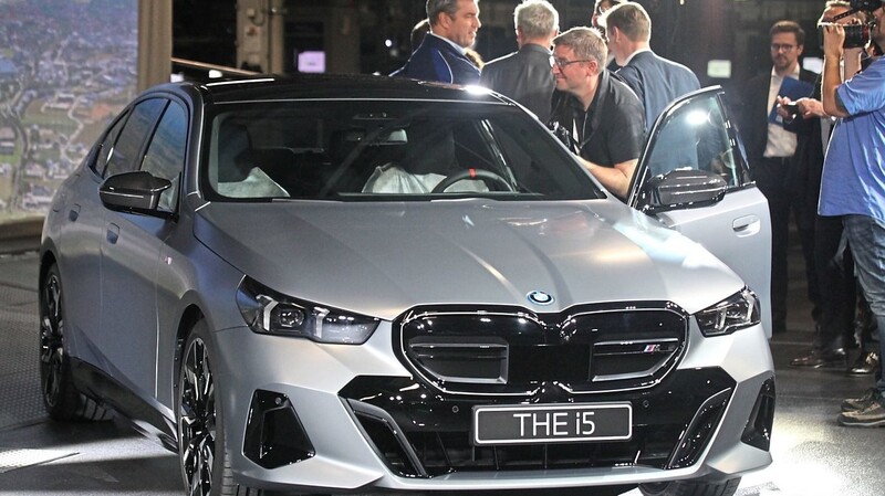 Produktionsstart der neuen 5er-Reihe bei BMW.